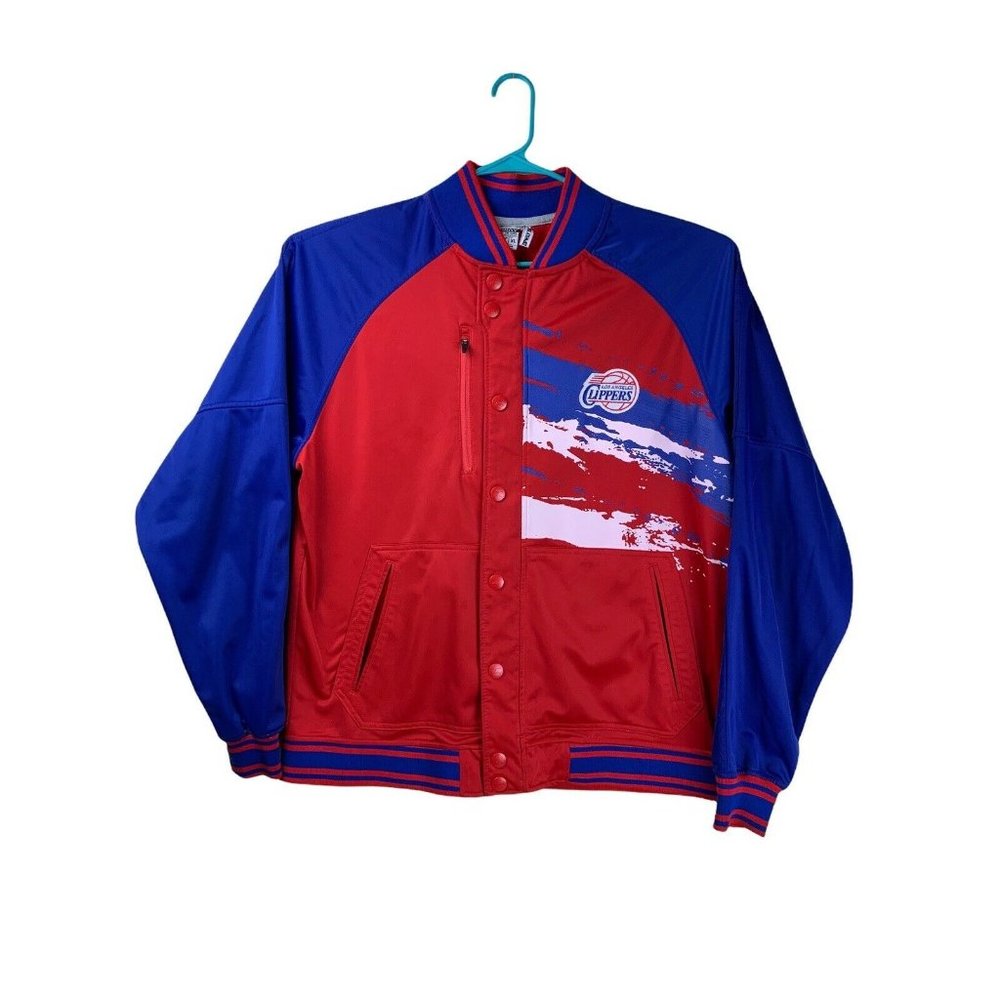 Los Angeles LA CLIPPERS NBA Zip Up Jacket SIZE XL GREAT CONDITION